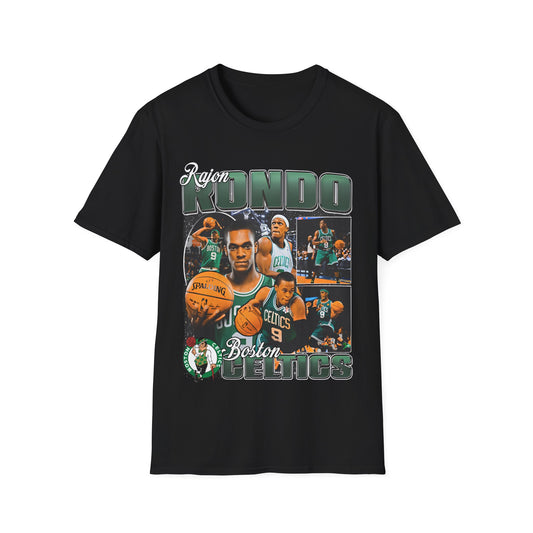 Vintage 90s Basketball Bootleg Style T-Shirt, RAJON RONDO Graphic Tee, Retro Basketball Shirt Unisex Graphic Tee