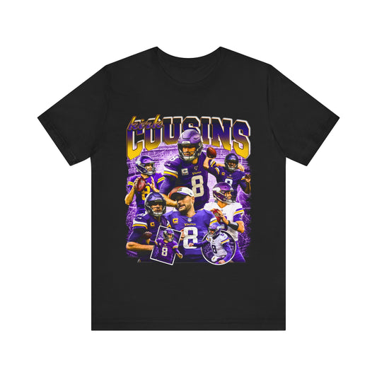 Vintage 90s Football Bootleg Style T-Shirt KIRK COUSINS Unisex Graphic Tee Shirt