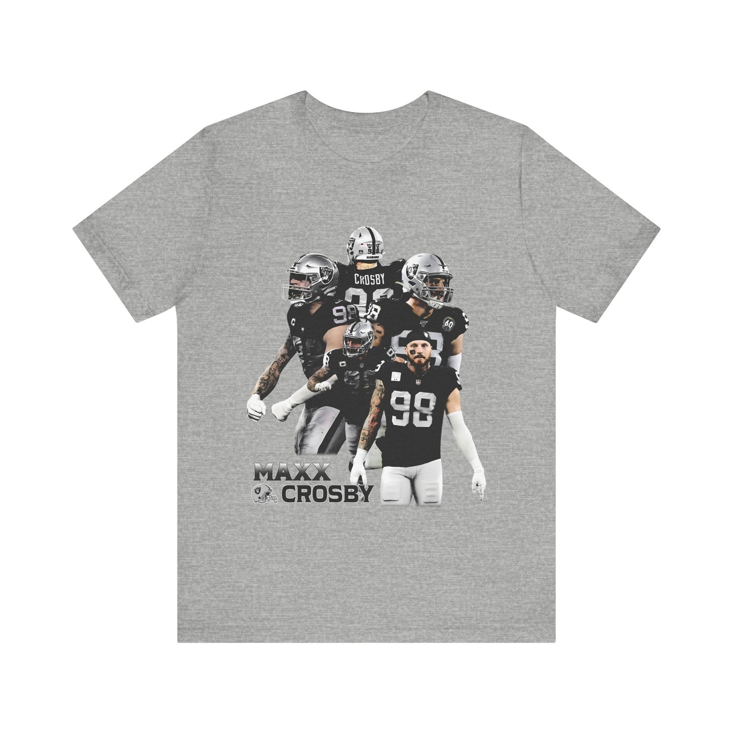 Vintage 90s Football Bootleg Style T-Shirt MAXX CROSBY Unisex Graphic Tee Shirt