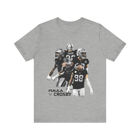 Vintage 90s Football Bootleg Style T-Shirt MAXX CROSBY Unisex Graphic Tee Shirt