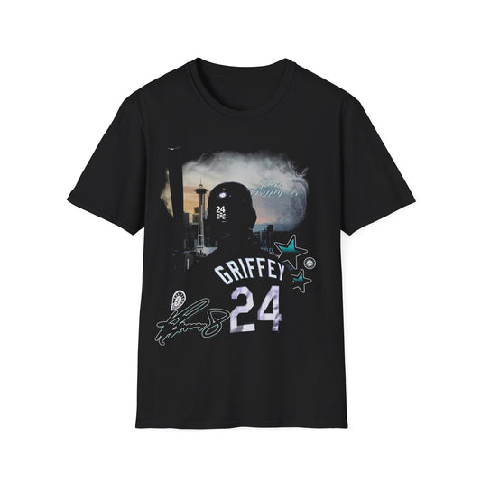 Vintage 90s Baseball Bootleg Style T-Shirt, KEN GRIFFEY JR Retro Baseball Shirt Unisex Graphic Tee