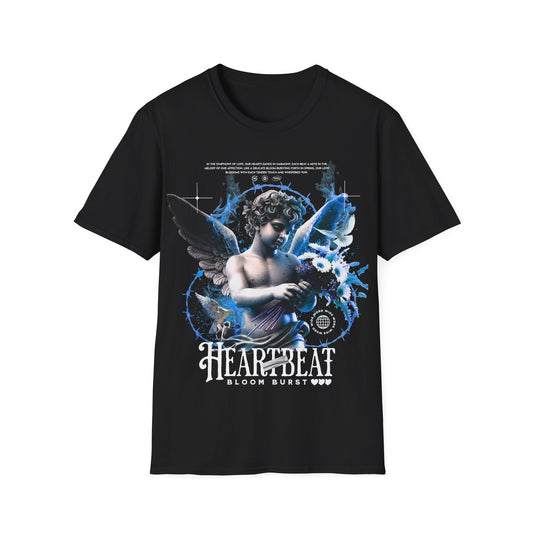 HEARTBEAT BLOOM BURST PREMIUM STREETWEAR Unisex Softstyle T-Shirt
