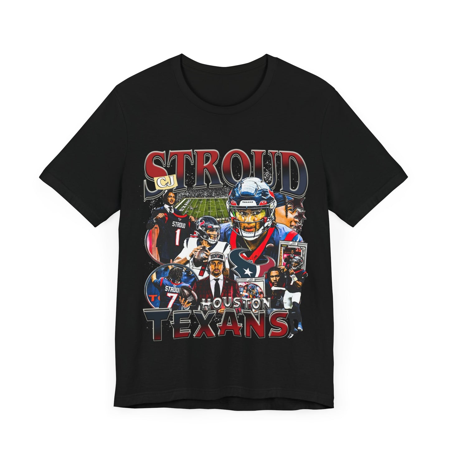 Vintage 90s Football Bootleg Style T-Shirt CJ STROUD Unisex Graphic Tee Shirt
