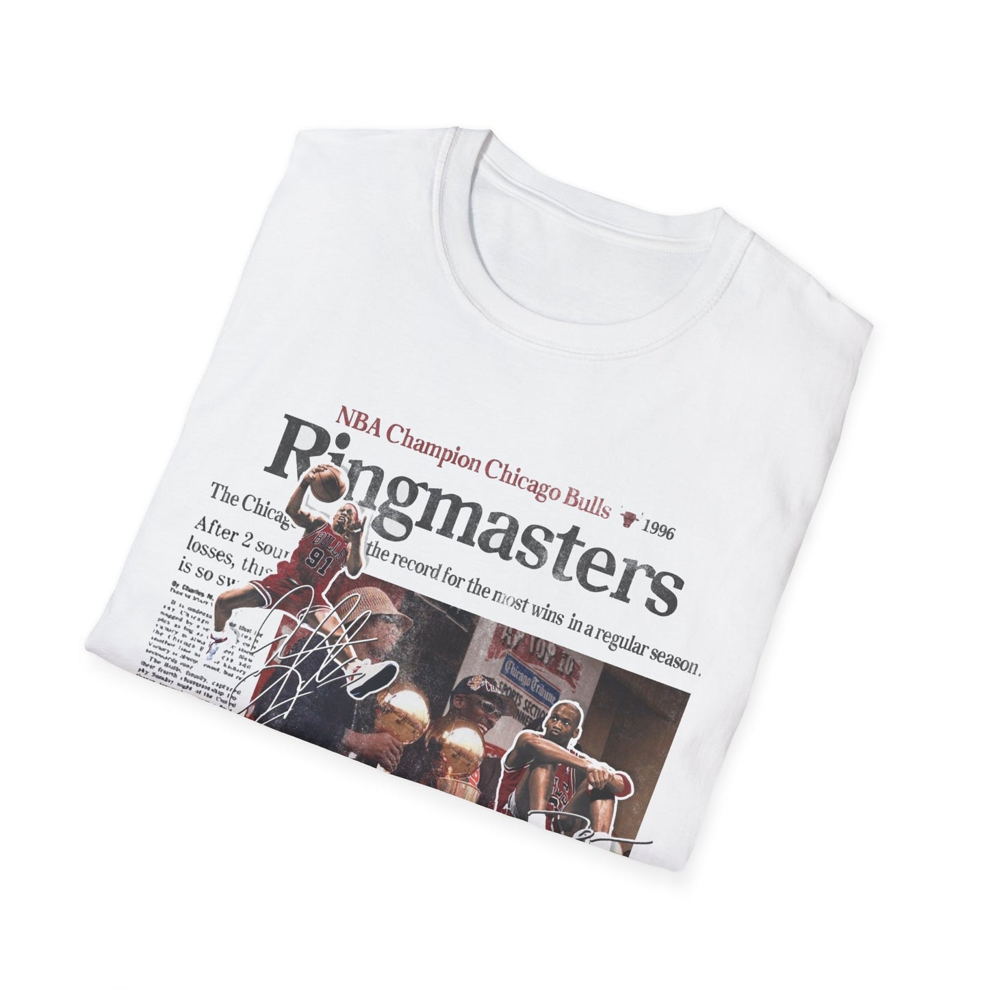 Vintage 90s Basketball Bootleg Style T-Shirt, THE RINGMASTERS 96 Retro Basketball Shirt Unisex Graphic Tee