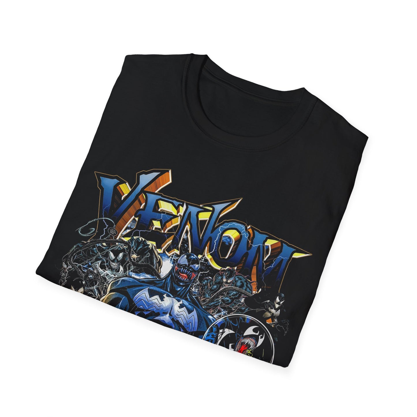 Vintage 90s Superheroes Bootleg Style T-Shirt, VENOM Retro Superheroes Shirt Unisex Graphic Tee