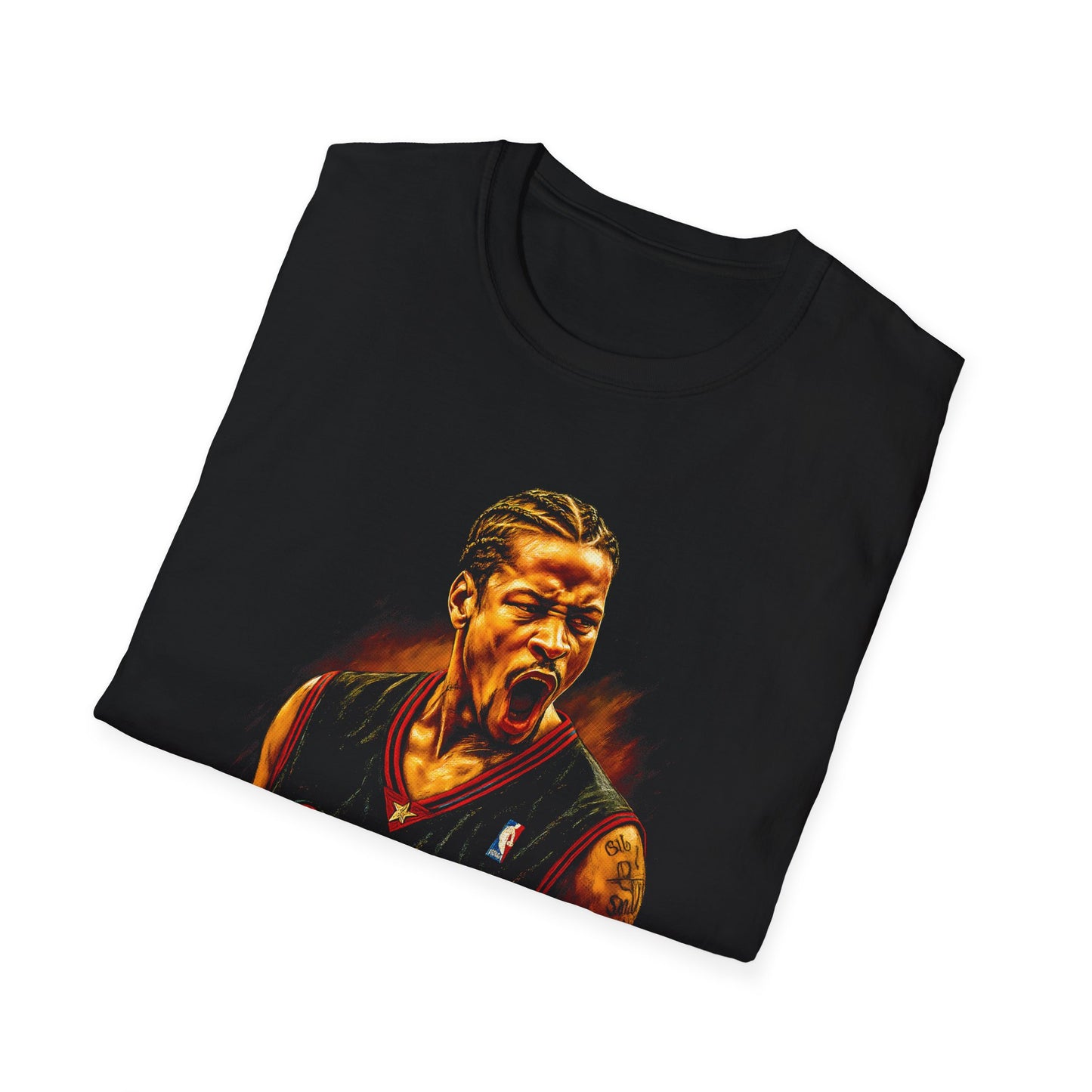 IVERSON BASKETBALL LEGENDS Unisex Softstyle T-Shirt