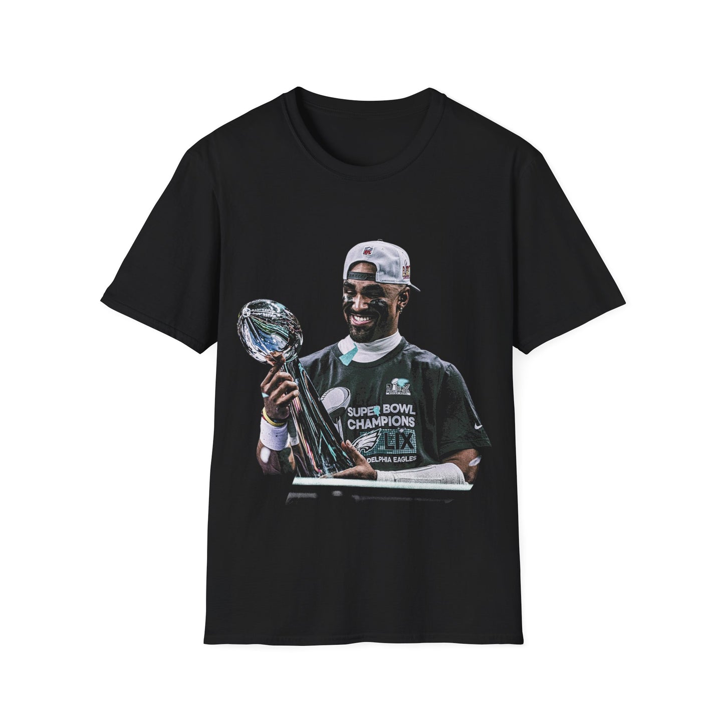 Vintage 90s Football Bootleg Style T-Shirt, JALEN HURTS CHAMP Vintage, Retro Football Shirt Unisex Graphic Tee Shirt