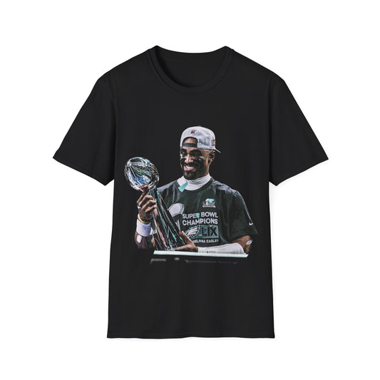 Vintage 90s Football Bootleg Style T-Shirt, JALEN HURTS CHAMP Vintage, Retro Football Shirt Unisex Graphic Tee Shirt