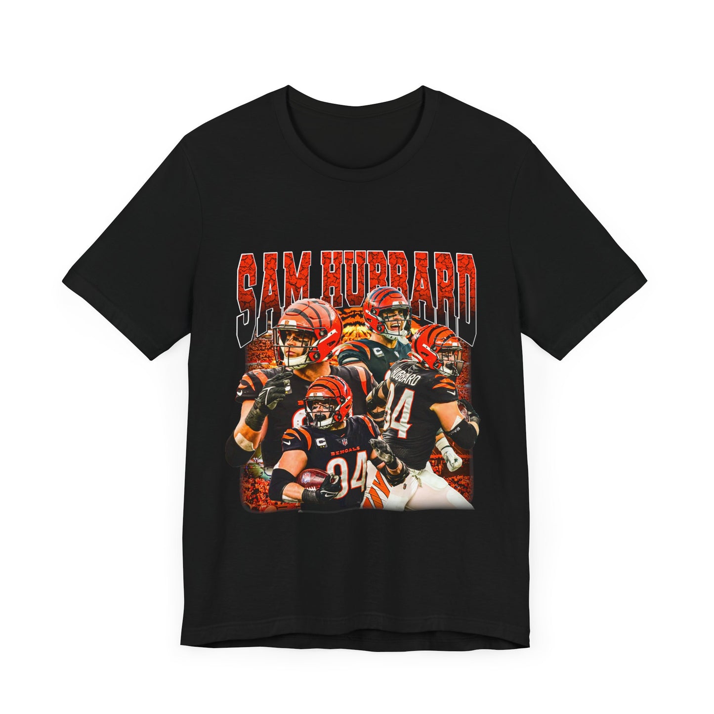 Vintage 90s Football Bootleg Style T-Shirt SAM HUBBARD Unisex Graphic Tee Shirt