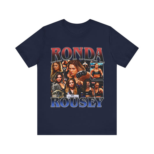 Vintage 90s Fighter Bootleg Style TShirt RONDA ROUSEY Retro Unisex Graphic Tee