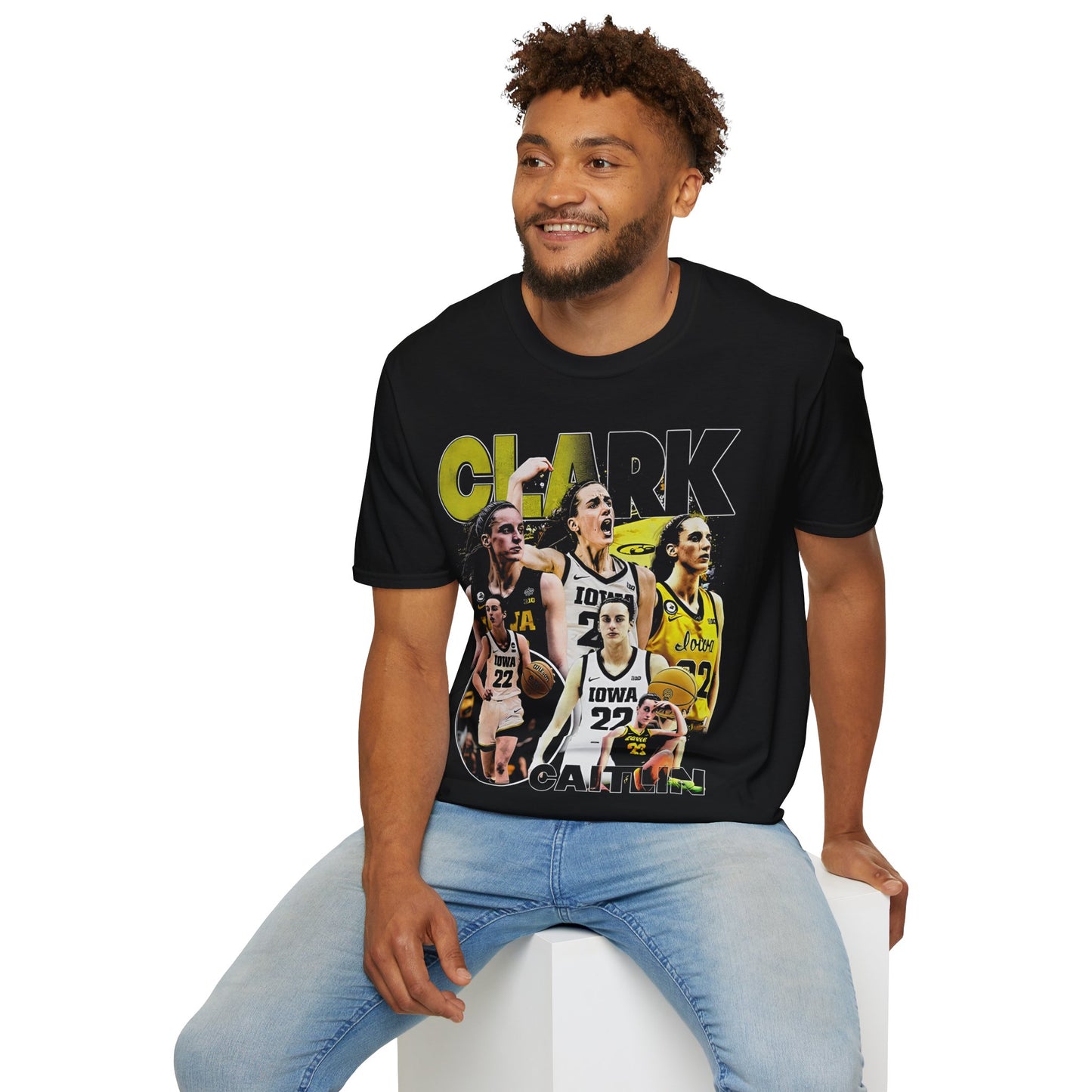 Vintage 90s Basketball Bootleg Style T-Shirt, CAITLIN CLARK COLLEGE Retro Basketball Shirt Unisex Graphic Tee