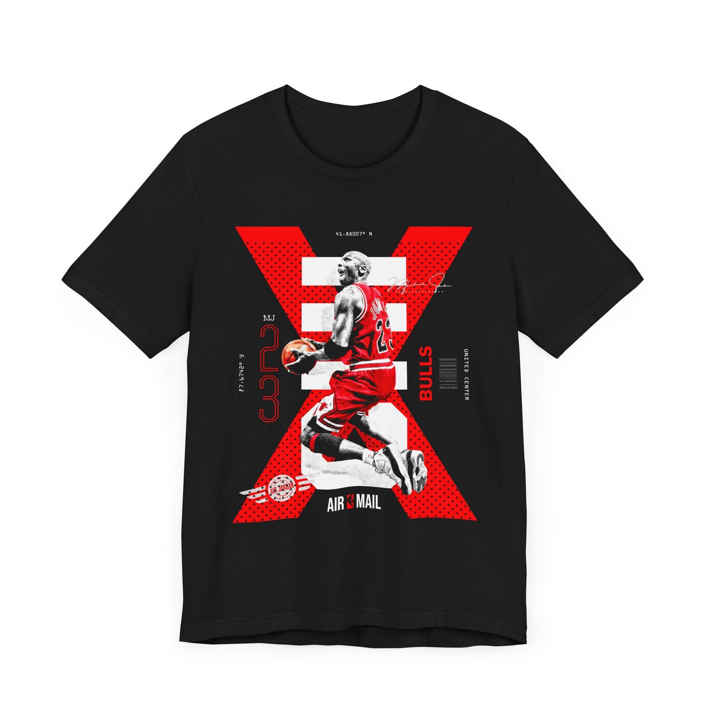 JORDAN AIR MAIL Unisex Jersey Short Sleeve Tee