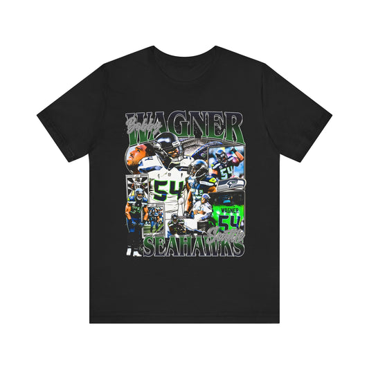 Vintage 90s Football Bootleg Style T-Shirt BOBBY WAGNER Unisex Graphic Tee Shirt