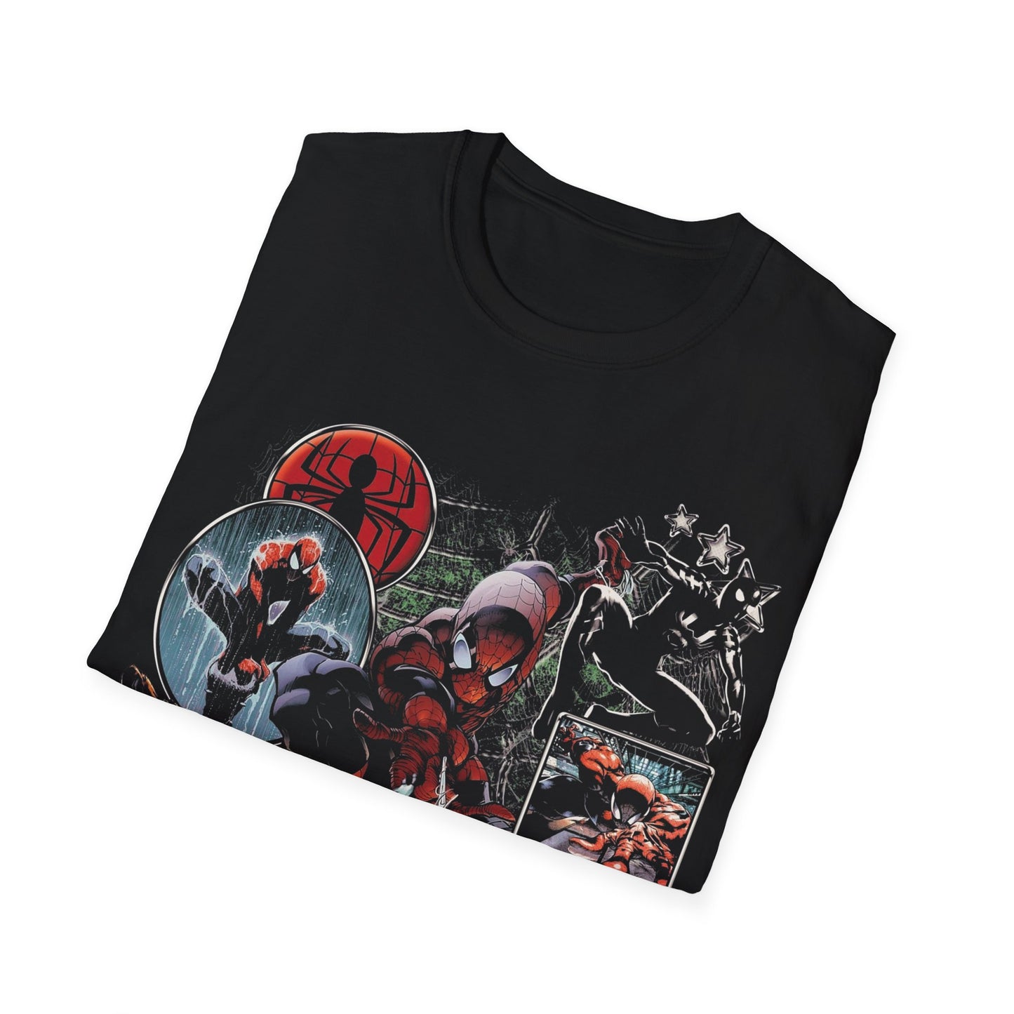 Vintage 90s Superheroes Bootleg Style T-Shirt, SPIDERMAN Retro Superheroes Shirt Unisex Graphic Tee