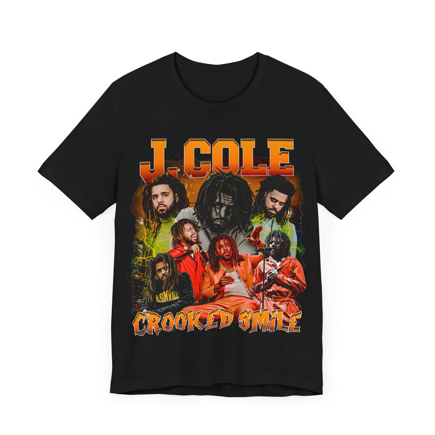 Vintage 90s Rap Bootleg Style T-Shirt JCOLE Vintage 90s Unisex Graphic Tee Shirt