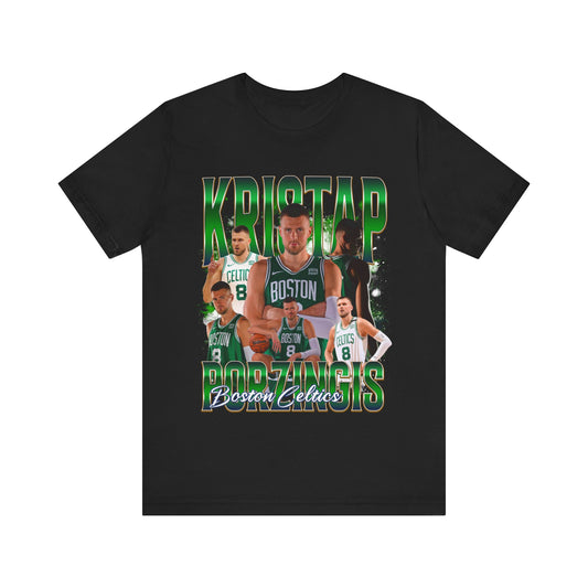 Vintage 90s Basketball Bootleg Style T-Shirt KRISTAP PORZINGIS Unisex Tee