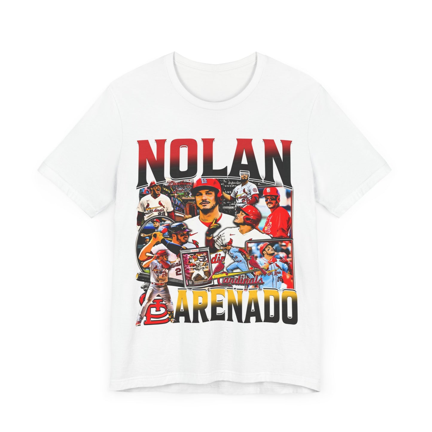 Vintage 90s Baseball Bootleg Style T-Shirt NOLAN ARENADO 90s Unisex Graphic Tee