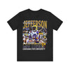 Vintage 90s Football Bootleg Style TShirt JUSTIN JEFFERSON Unisex Graphic Tee