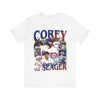 Vintage 90s Baseball Bootleg Style T-Shirt CORY SEAGER 90s Unisex Graphic Tee