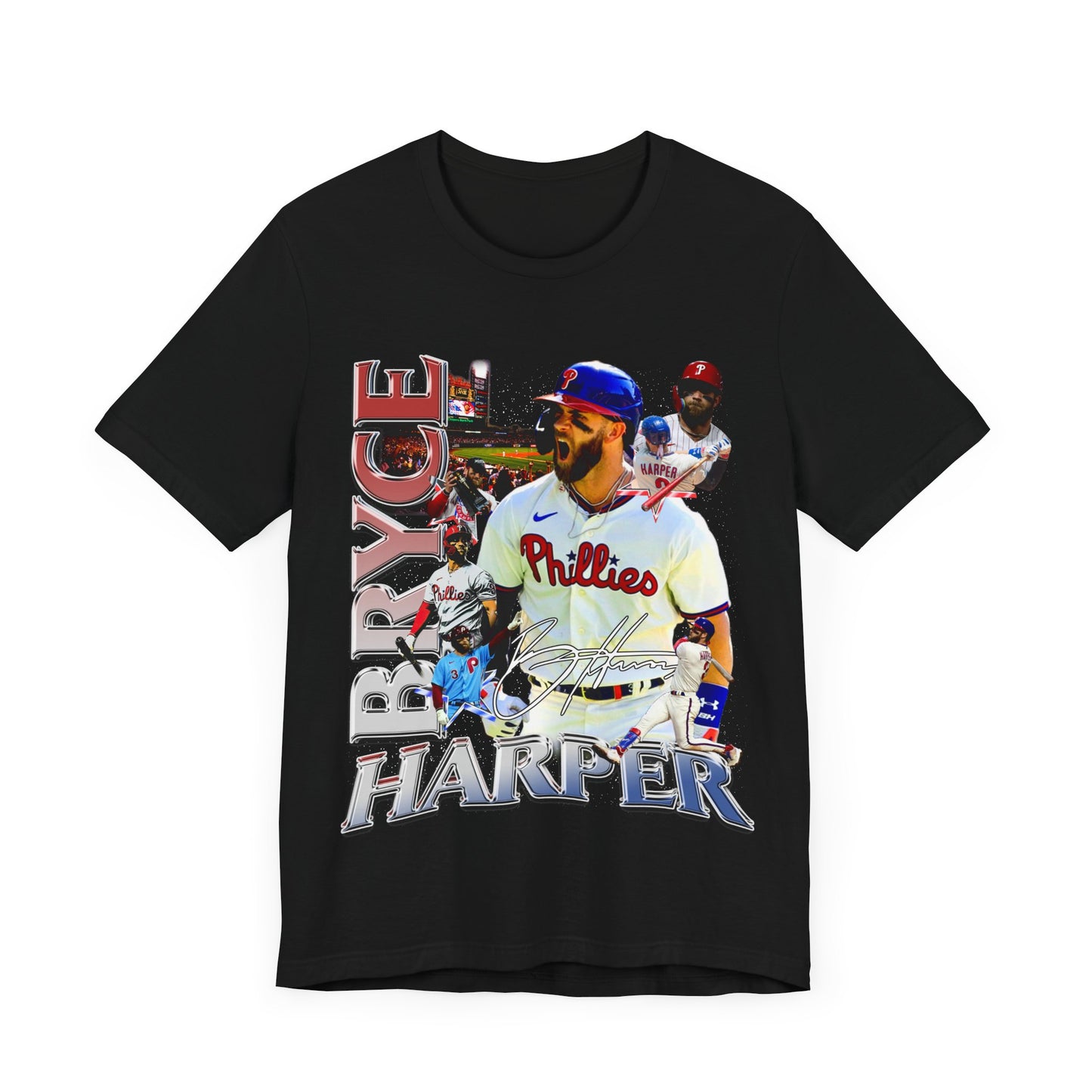 Vintage 90s Baseball Bootleg Style T-Shirt BRYCE HARPER Retro Unisex Graphic Tee