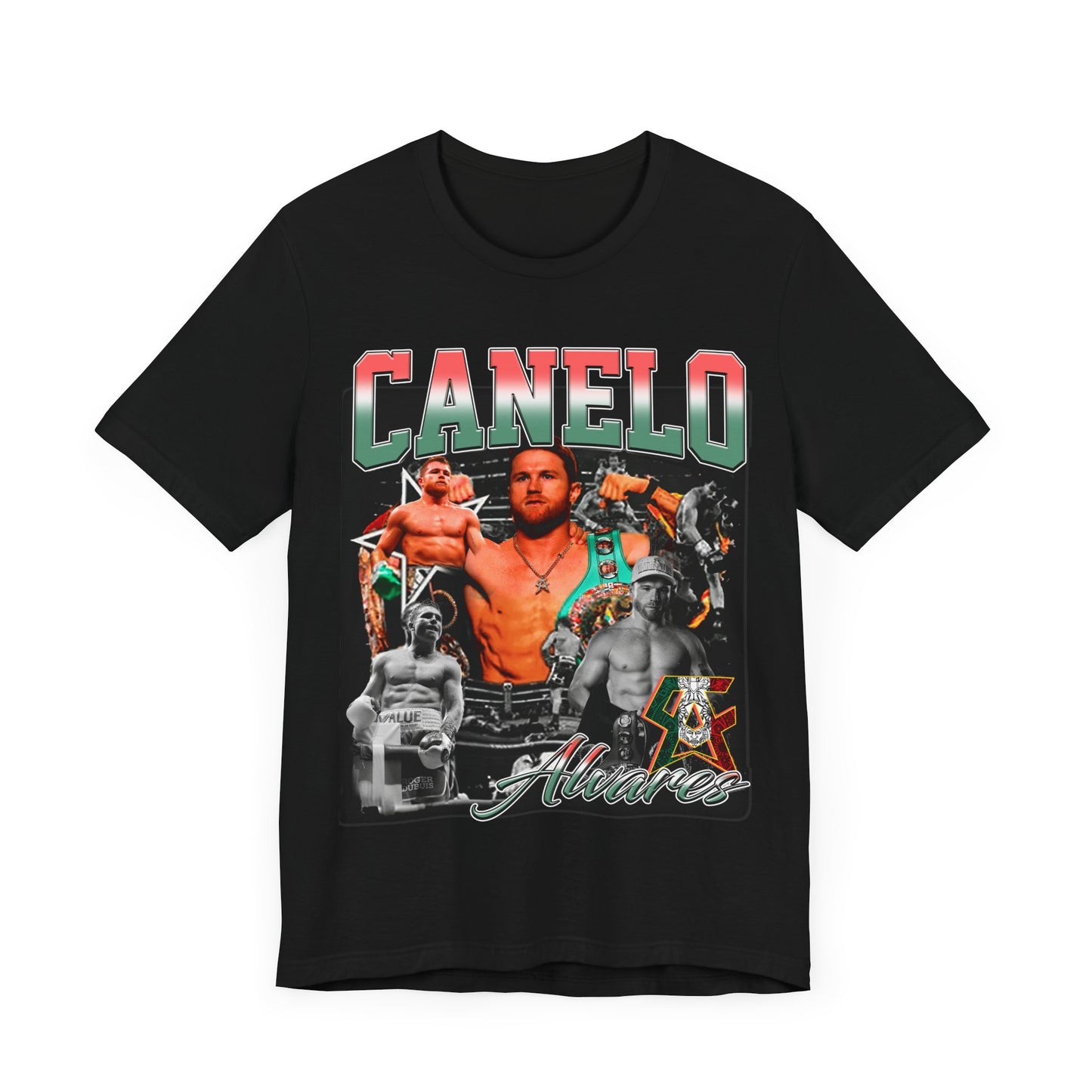 Vintage 90s Bootleg Style T-Shirt, Fighter CANELO ALVAREZ Unisex Tee Shirt