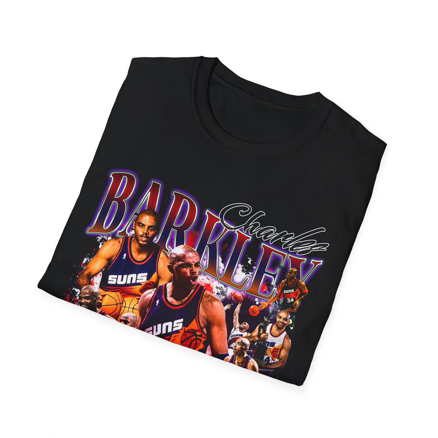 Vintage 90s Basketball Bootleg Style T-Shirt, CHARLES BARKLEY Graphic Tee, Retro Basketball Shirt Unisex Graphic Tee