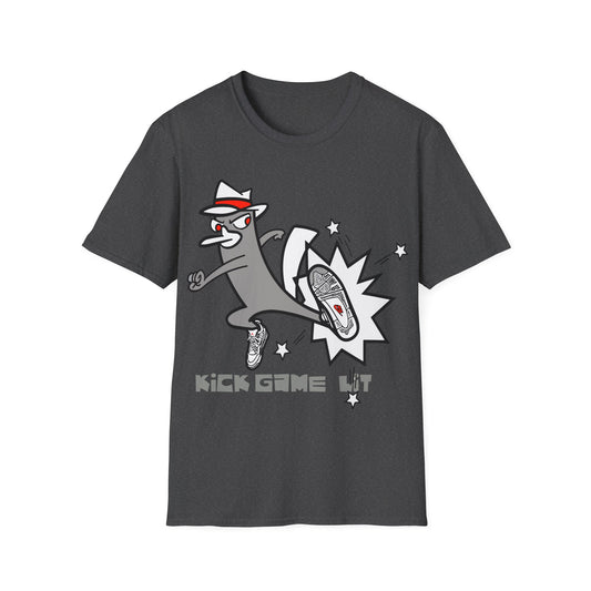 KICK GAME LIT PREMIUM STREETWEAR Unisex Softstyle T-Shirt