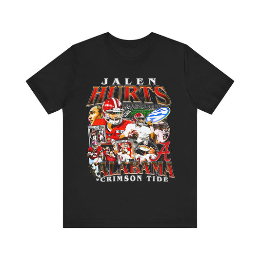 Vintage 90s Football Bootleg Style TShirt JALEN HURTS Unisex Graphic Tee Shirt