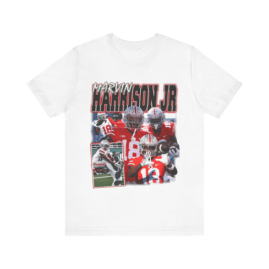 Vintage 90s Football Bootleg Style T-Shirt MARVIN HARRISON JR Unisex Tee Shirt