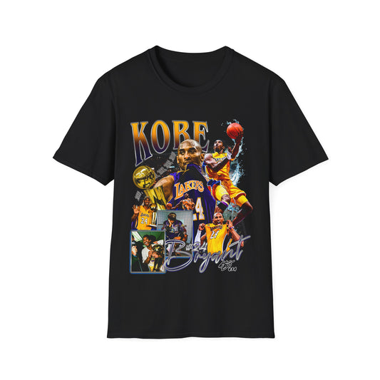 Vintage 90s Basketball Bootleg Style T-Shirt 24 KOBE BRYANT Graphic Tee, Retro Basketball Shirt Unisex Graphic Tee