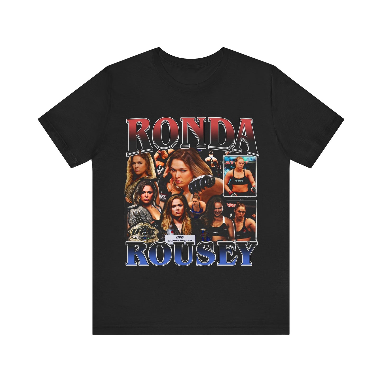 Vintage 90s Fighter Bootleg Style TShirt RONDA ROUSEY Retro Unisex Graphic Tee