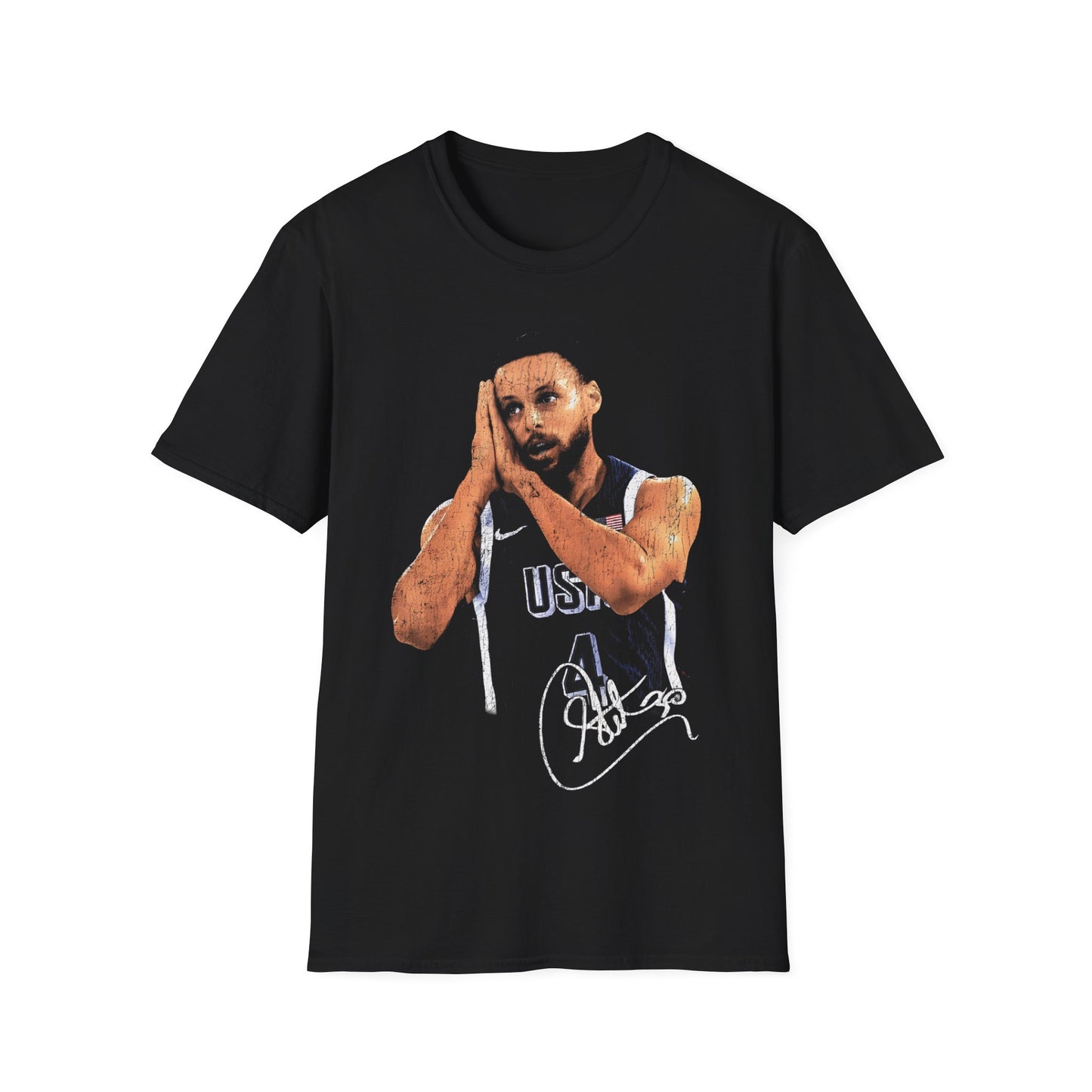 Vintage 90s Basketball Bootleg Style T-Shirt, STEPHEN CURRY PARIS Retro Basketball Shirt Unisex Graphic Tee