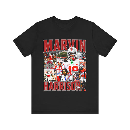Vintage 90s Football Bootleg Style T-Shirt MARVIN HARRISON Jr Unisex Graphic Tee