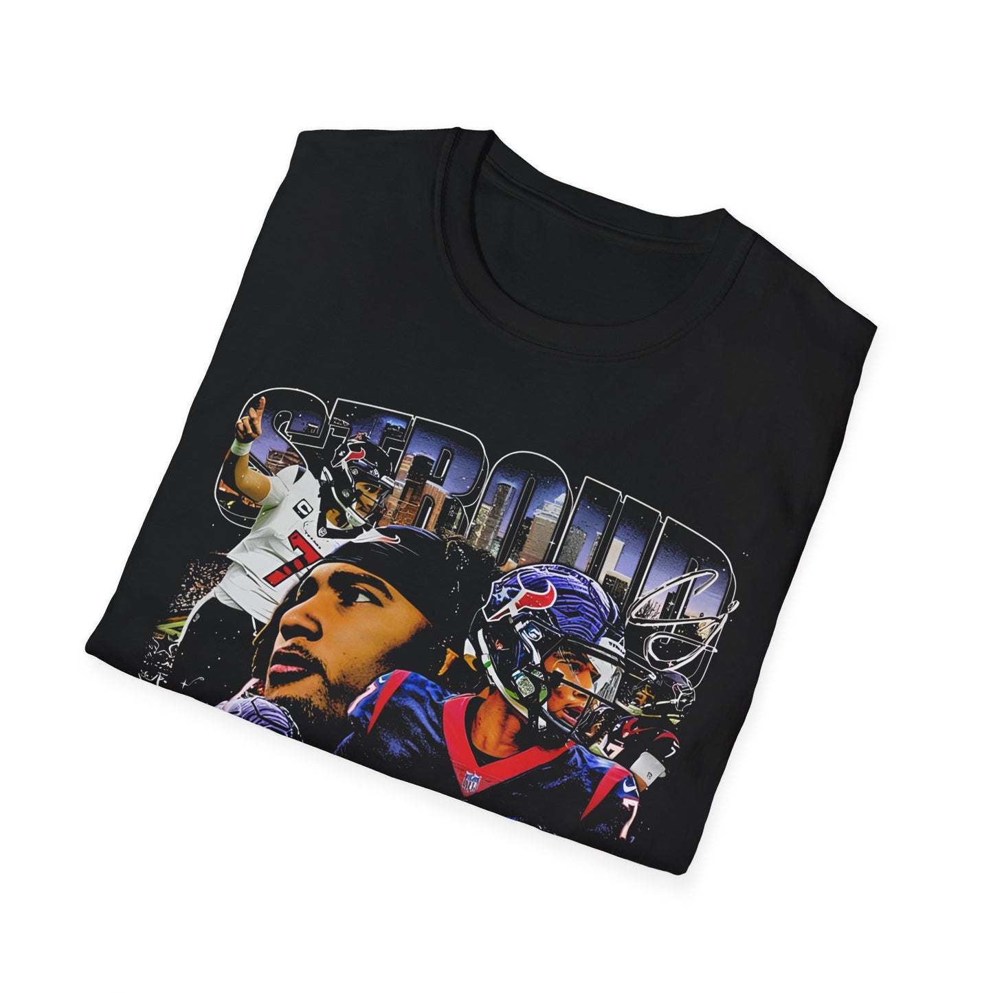 Vintage 90s Football Bootleg Style T-Shirt, CJ STROUD Retro Football Shirt Unisex Graphic Tee Shirt