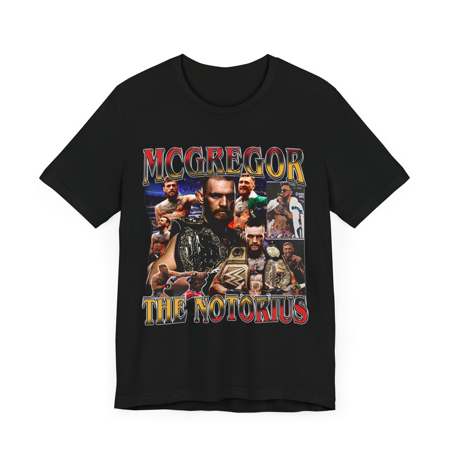 Vintage 90s Bootleg Style T-Shirt, Fighter CONOR MCGREGOR Notorious Retro Vintage Graphic Tee, Retro Fighter Shirt Unisex Graphic Tee Shirt