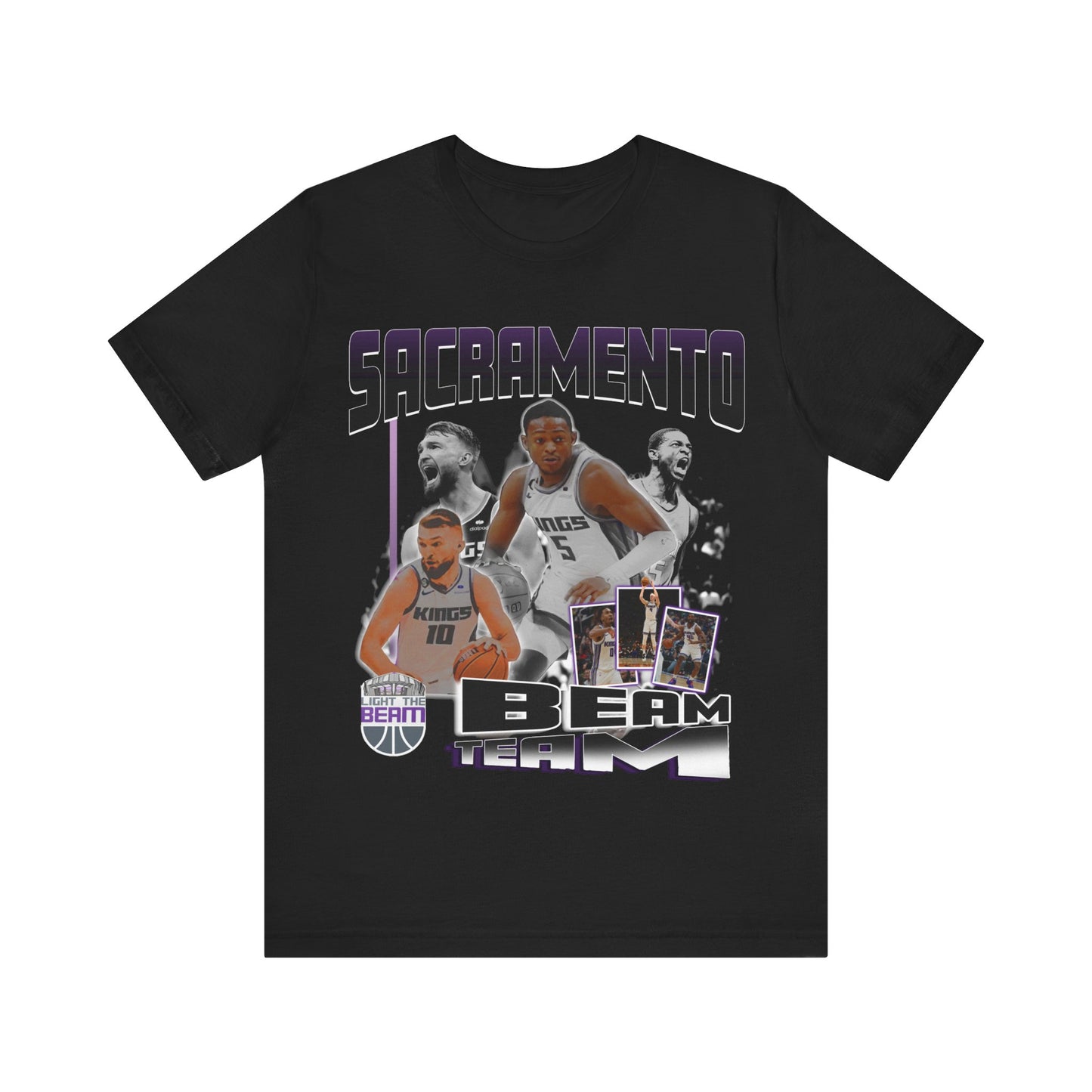Vintage 90s Basketball Bootleg Style T-Shirt, SACREMENTO BEAM TEAM Unisex Tee