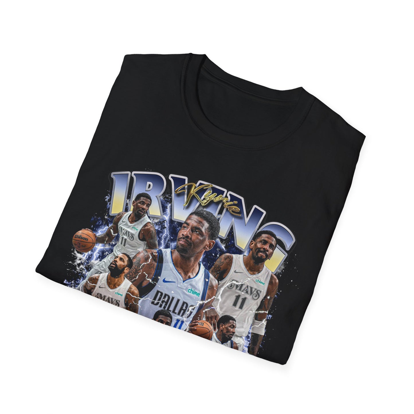 Vintage 90s Basketball Bootleg Style T-Shirt, KYRIE IRVING Retro Basketball Shirt Unisex Graphic Tee