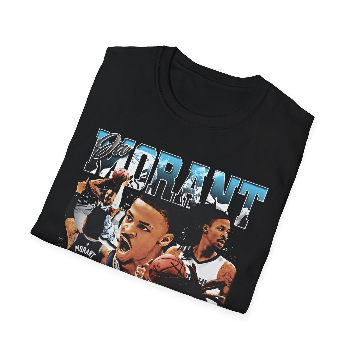 Vintage 90s Basketball Bootleg Style T-Shirt, JA MORANT GRIZZ Graphic Tee, Retro Basketball Shirt Unisex Graphic Tee