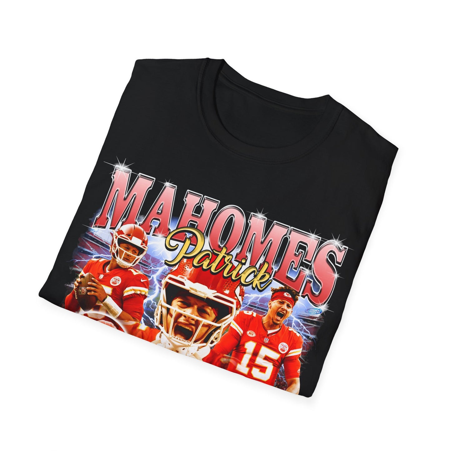 Vintage 90s Football Bootleg Style T-Shirt, PATRICK MAHOMES Vintage Graphic Tee, Retro Football Shirt Unisex Graphic Tee Shirt