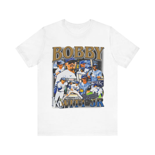 Vintage 90s Baseball Bootleg Style T-Shirt BOBBY WITT JR 90s Unisex Graphic Tee
