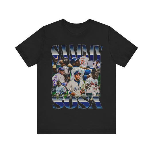 Vintage 90s Baseball Bootleg Style T-Shirt SAMMY SOSA Unisex Graphic Tee