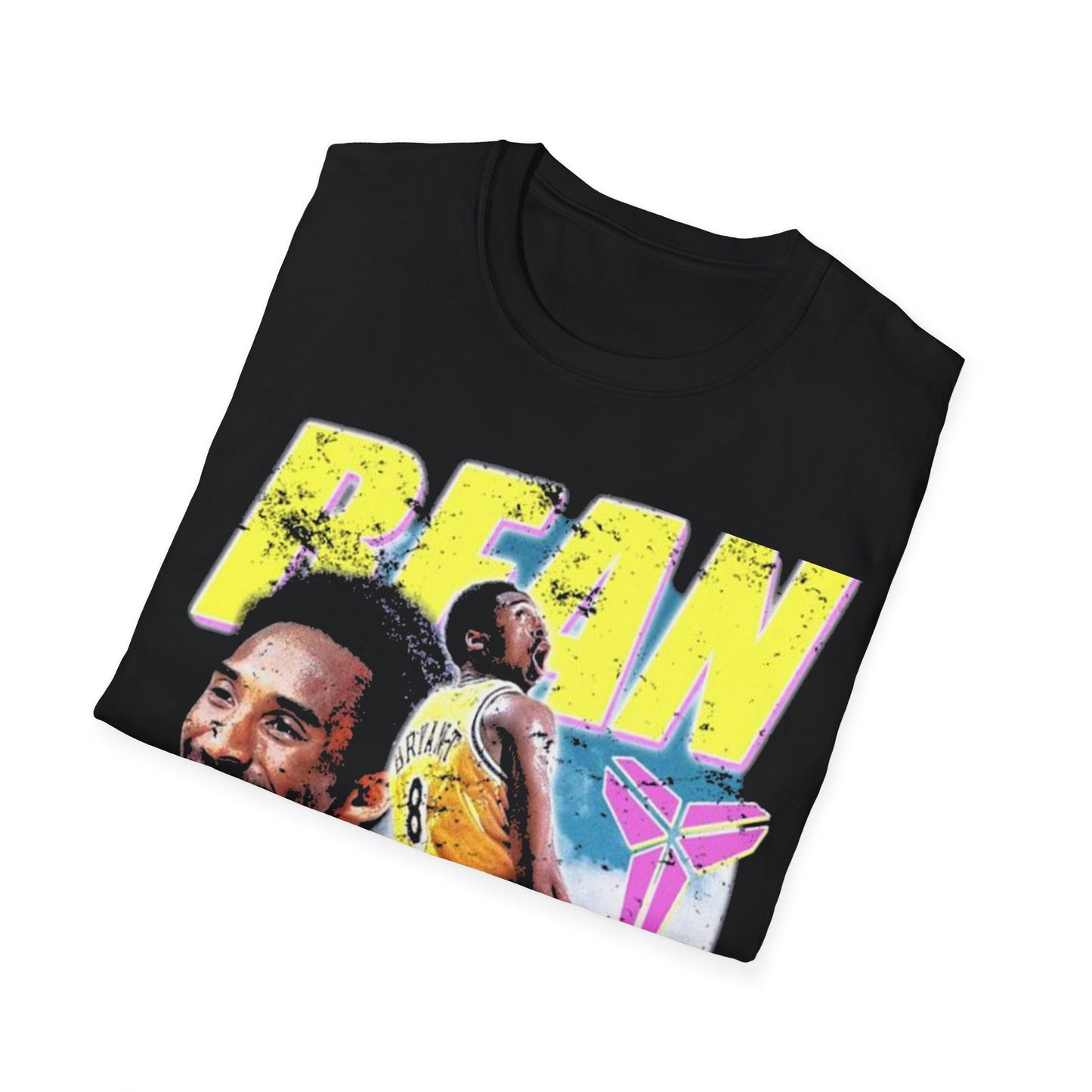 Vintage 90s Basketball Bootleg Style T-Shirt, KB BEAN Retro Basketball Shirt Unisex Graphic Tee