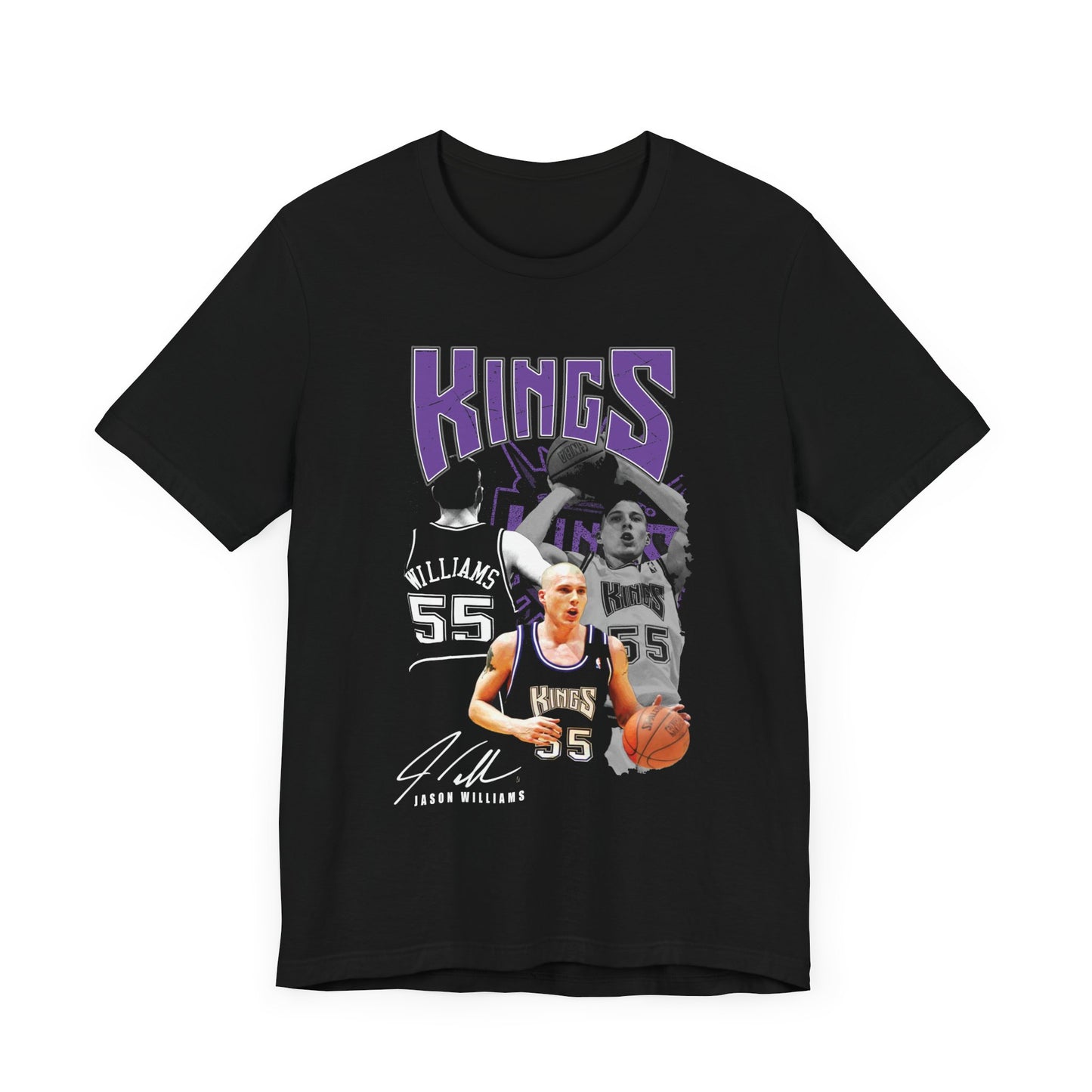 Vintage Bootleg 90s Basketball JASON WILLIAMS Unisex Jersey Short Sleeve Tee