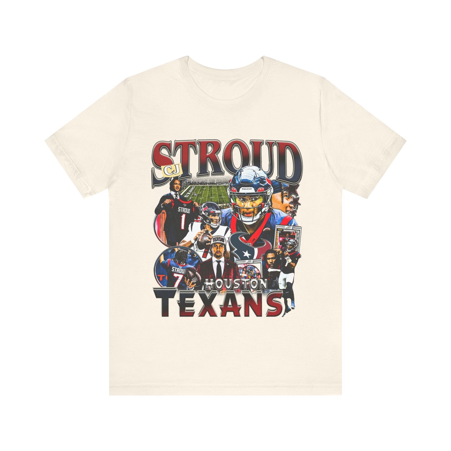 Vintage 90s Football Bootleg Style T-Shirt CJ STROUD Unisex Graphic Tee Shirt