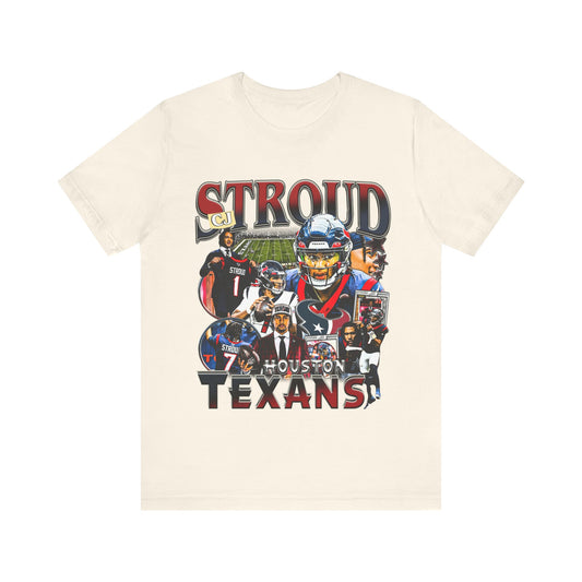 Vintage 90s Football Bootleg Style T-Shirt CJ STROUD Unisex Graphic Tee Shirt