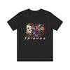 HALLOWEEN SCARY FRIENDS Unisex Jersey Short Sleeve Tee