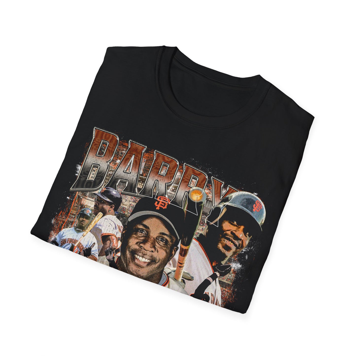 Vintage 90s Baseball Bootleg Style T-Shirt, BARRY BONDS Retro Baseball Shirt Unisex Graphic Tee