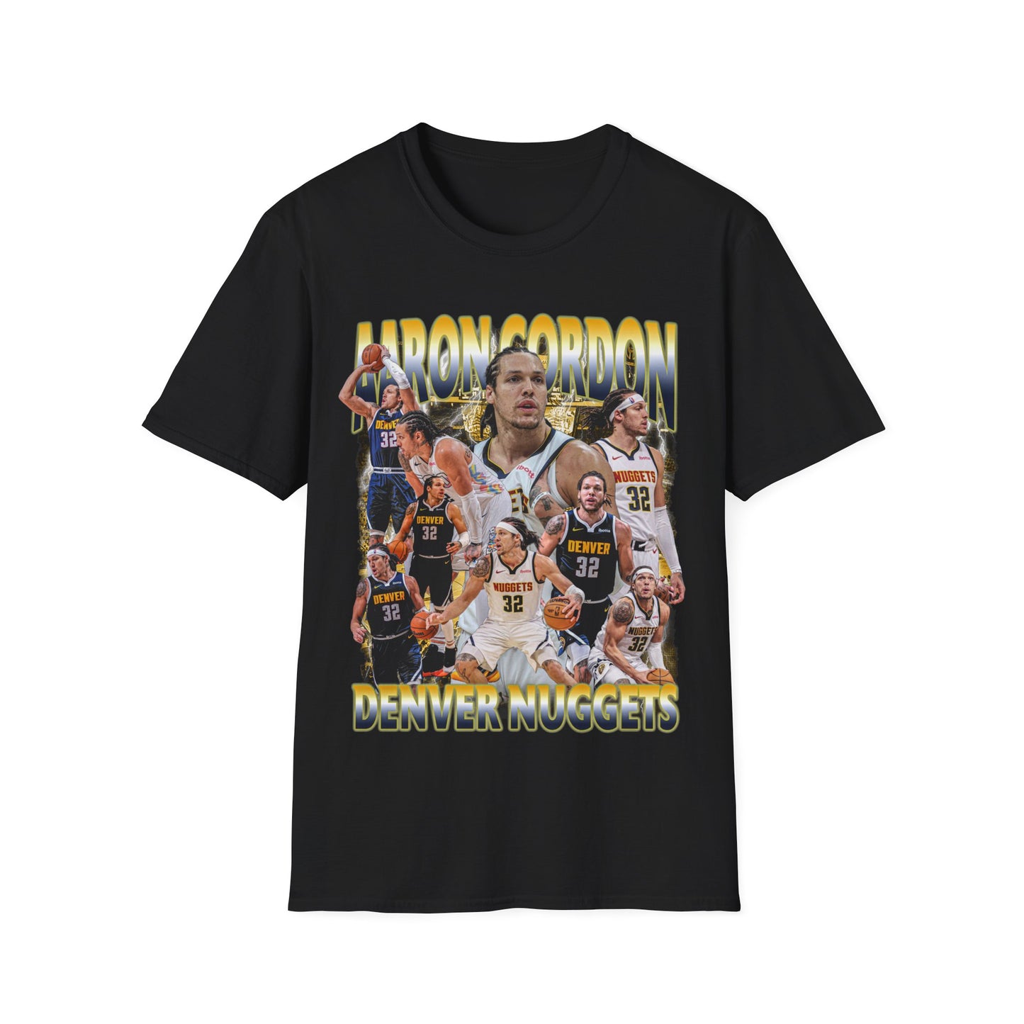 Vintage 90s Basketball Bootleg Style T-Shirt, AARON GORDON Retro Basketball Shirt Unisex Graphic Tee