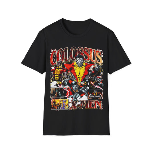 Vintage 90s Superheroes Bootleg Style T-Shirt, COLOSSUS Retro Superheroes Shirt Unisex Graphic Tee
