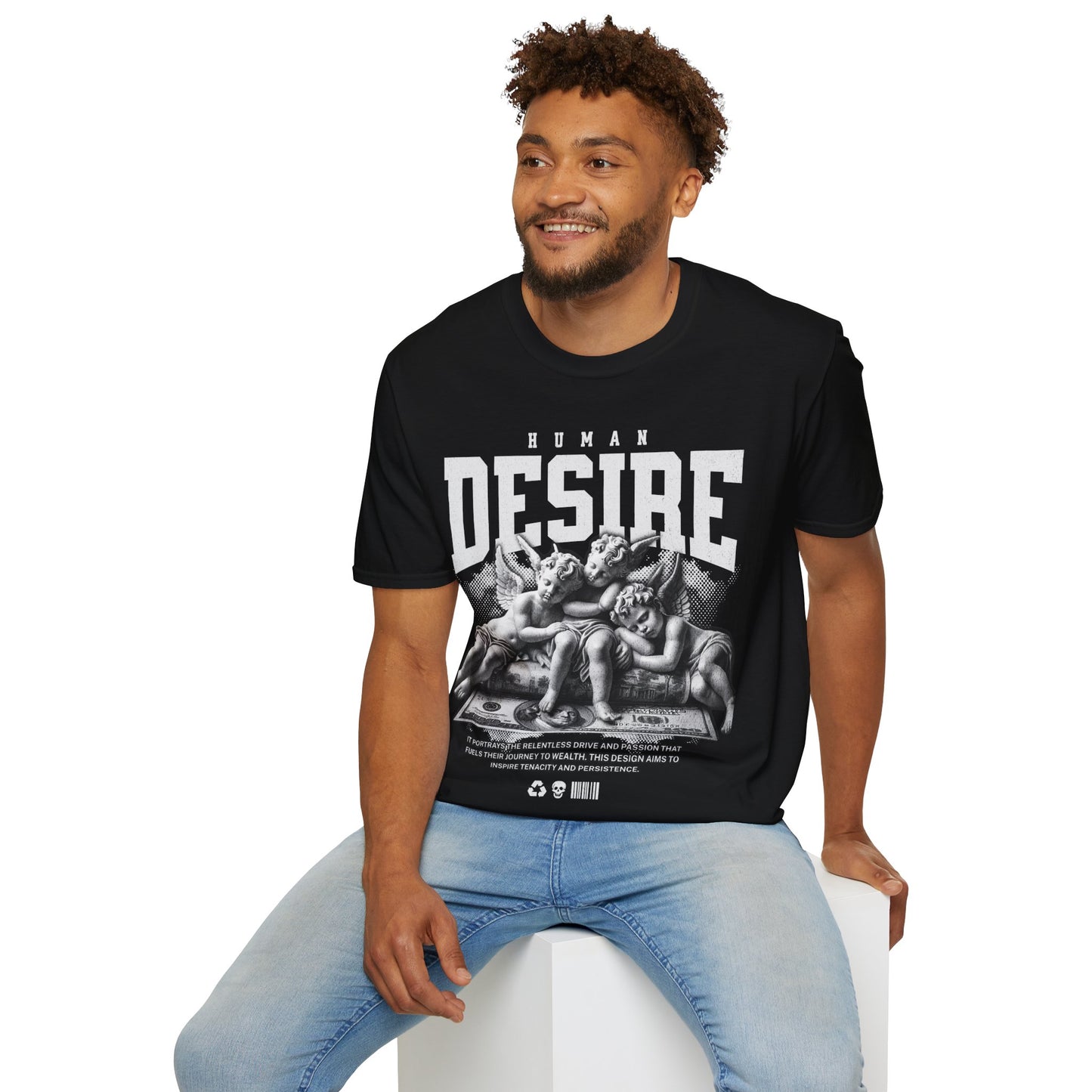 HUMAN DESIRE PREMIUM STREETWEAR Unisex Softstyle T-Shirt